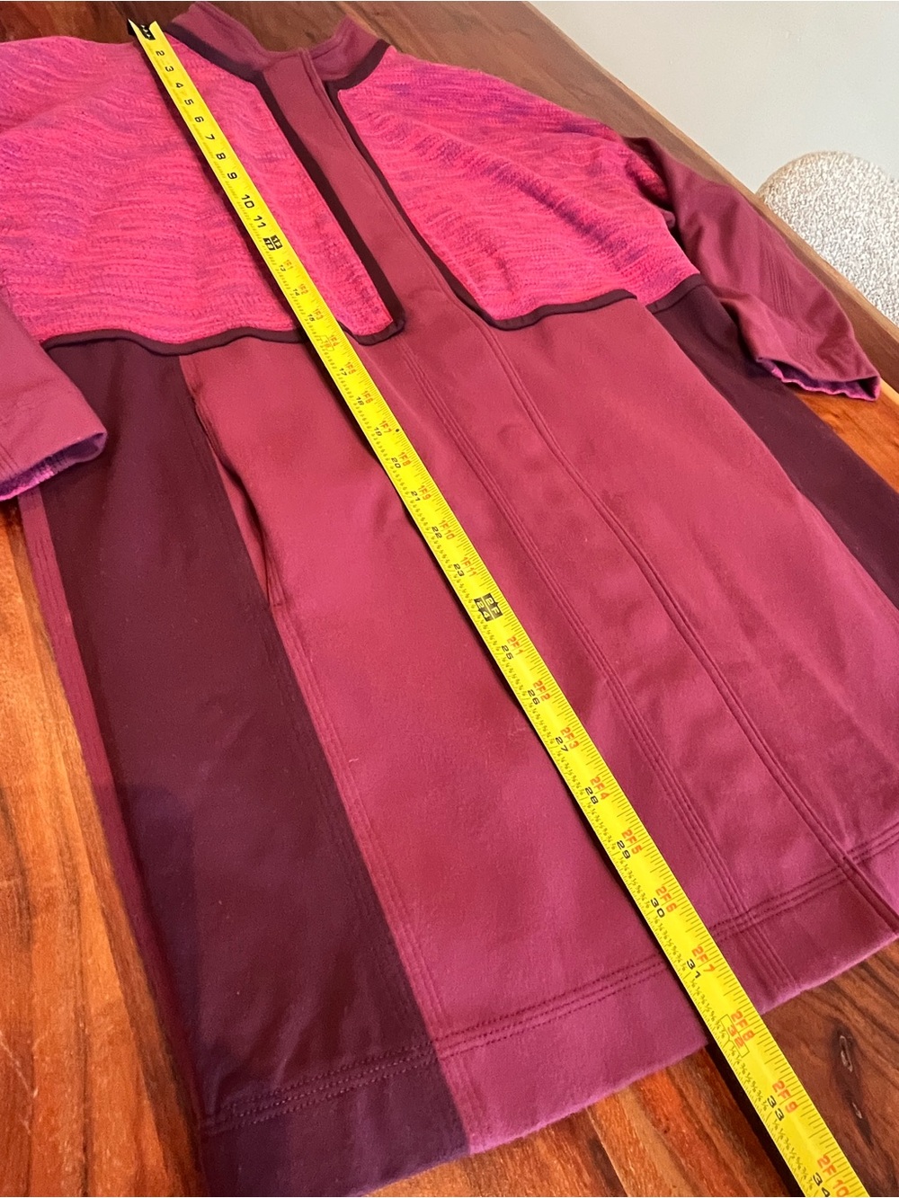 Lululemon Two-Tone Pink Maroon Jacket - Picture 6 of 9